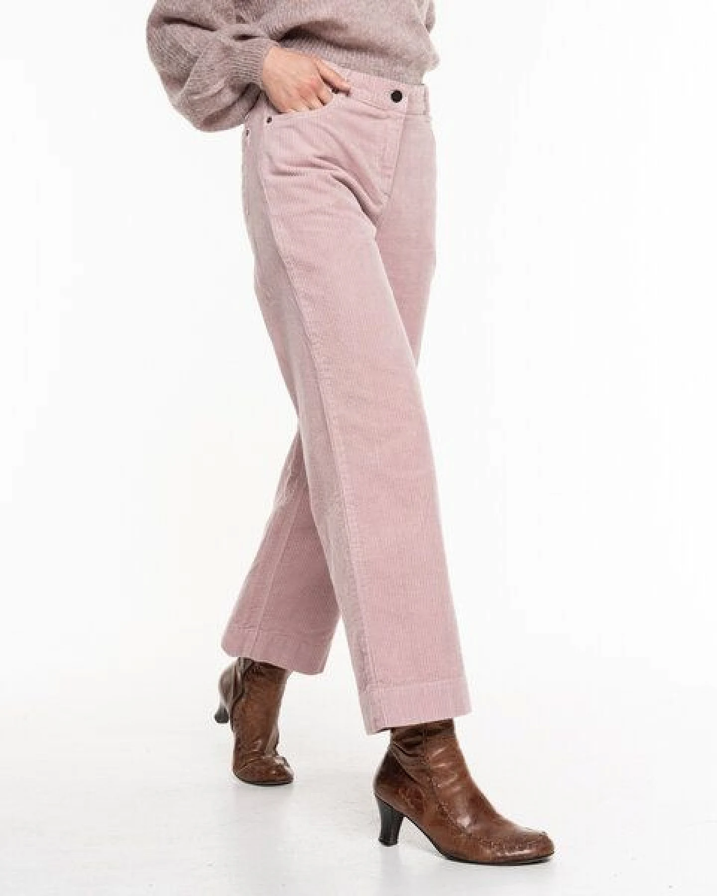 Alma & Lovis Softe Breitcord-Culotte aus Organic Cotton – Ansicht 4