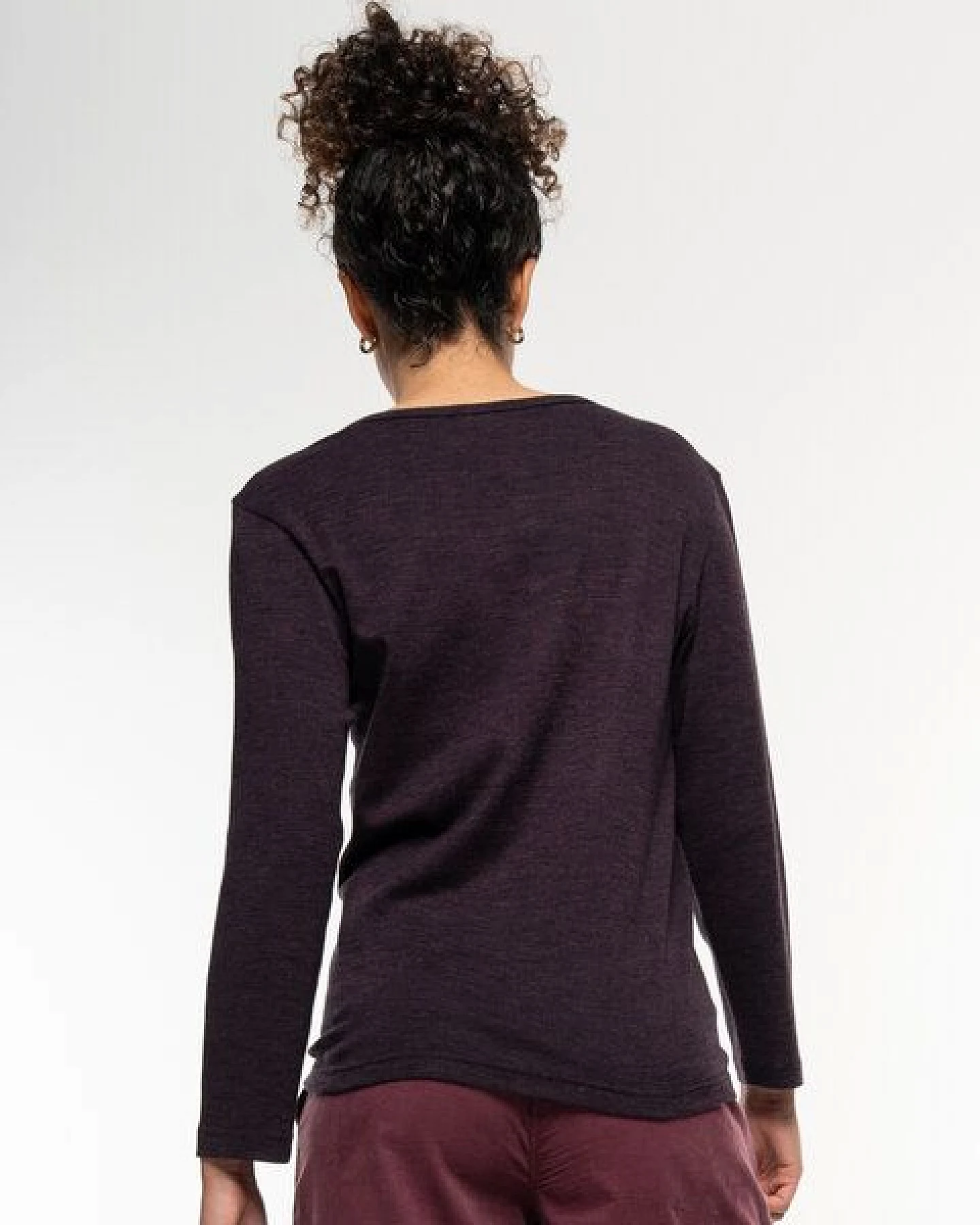 Alma & Lovis Softes Longsleeve aus Organic Wool-Cotton-Mix – Ansicht 4
