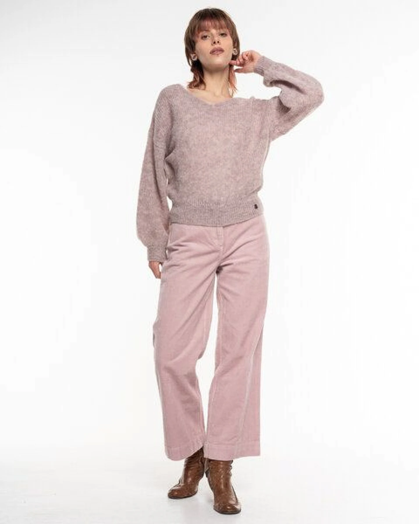 Alma & Lovis Softe Breitcord-Culotte aus Organic Cotton – Ansicht 3