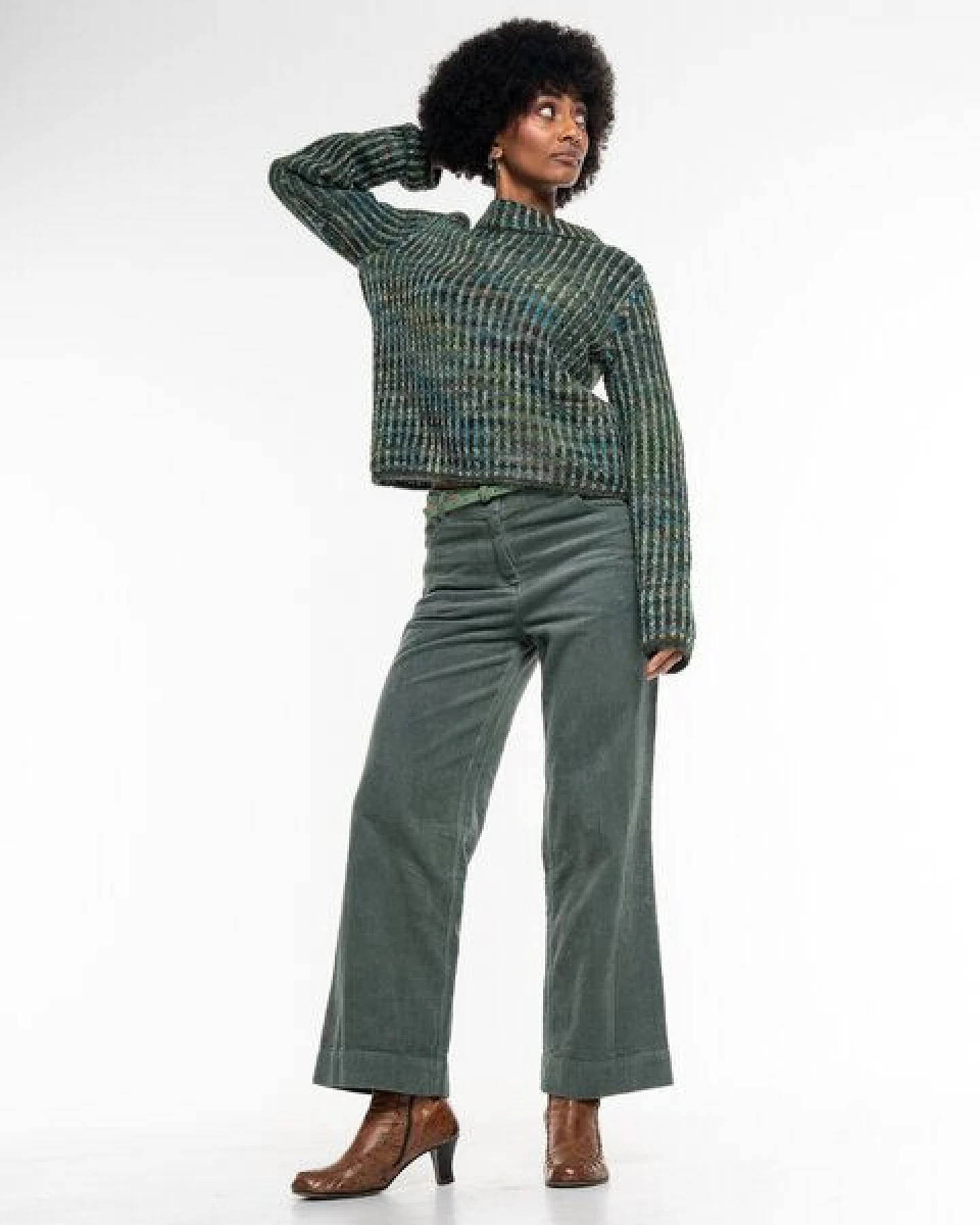 Alma & Lovis Softe Breitcord-Culotte aus Organic Cotton – Ansicht 3