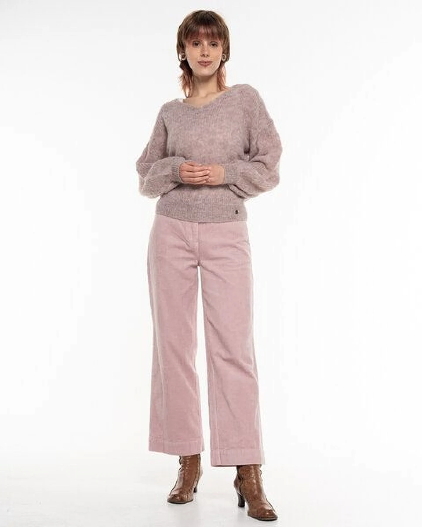 Alma & Lovis Softe Breitcord-Culotte aus Organic Cotton – Ansicht 2
