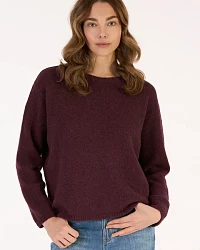 Produktseite: Alpaka Strickpullover Modell: Aurore