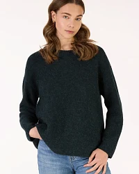 Produktseite: Alpaka Strickpullover Modell: Ima