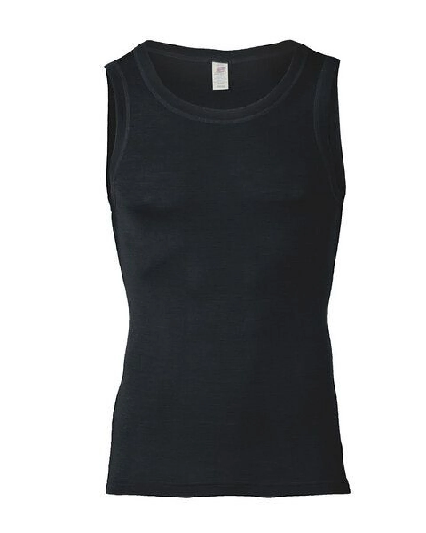 Engel Natur Herren Achselshirt Schurwolle Seide – Ansicht 3
