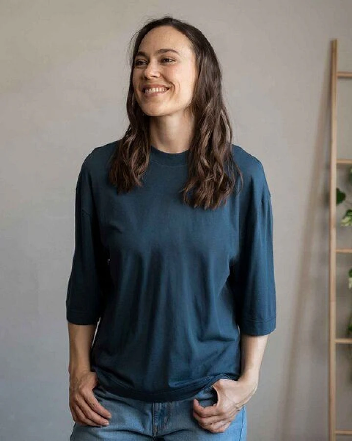 Vresh Clothing Vynnia - Oversized T-Shirt mit TENCEL(TM) Modal
