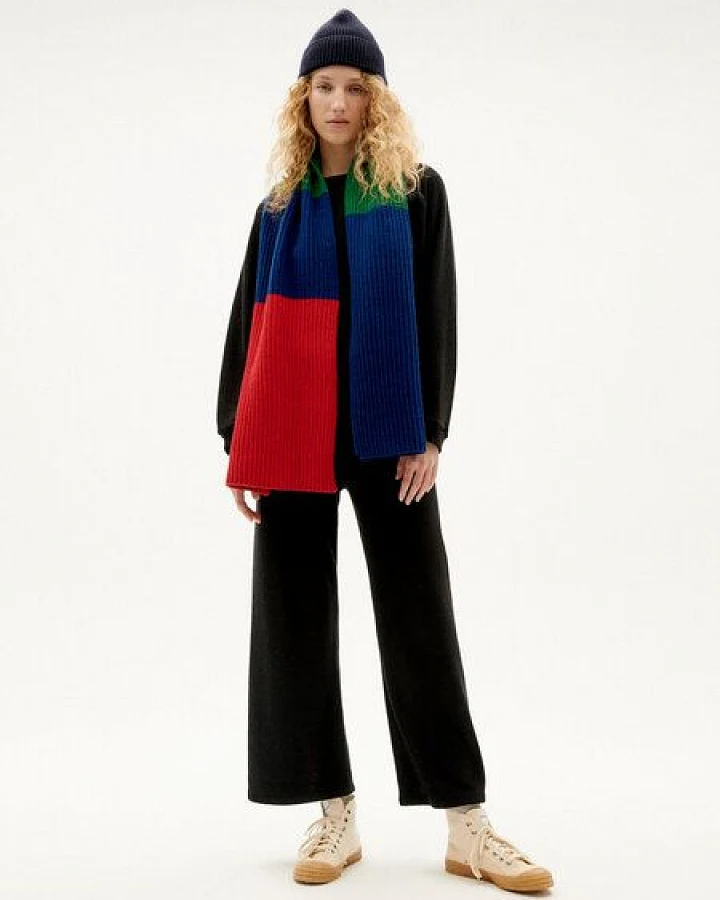 Produktseite: thinking mu Unisex Schal - Ghede - aus Wolle