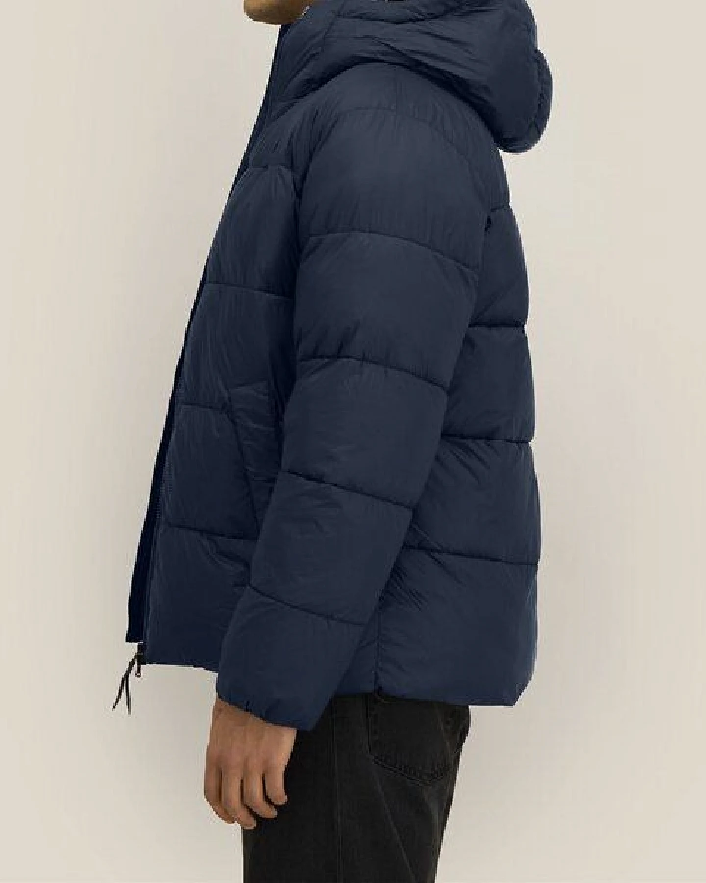 YTWOO Medium Fit Unisex Pufferjacke mit Kapuze – Ansicht 4