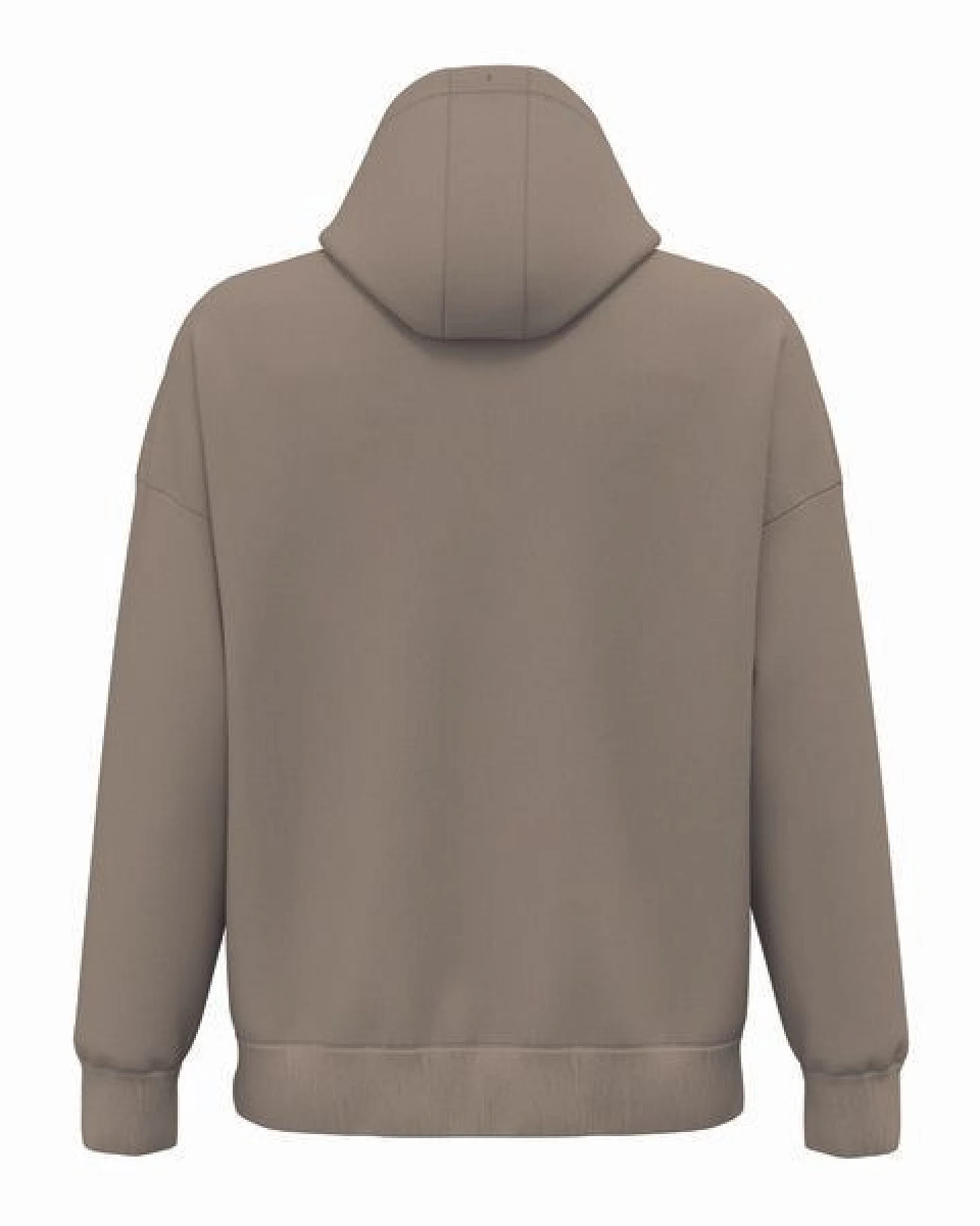Greenspired Unisex Oversize-Hoody aus Bio-Baumwolle und recyceltem Polyester – 400 g/m² – Ansicht 2