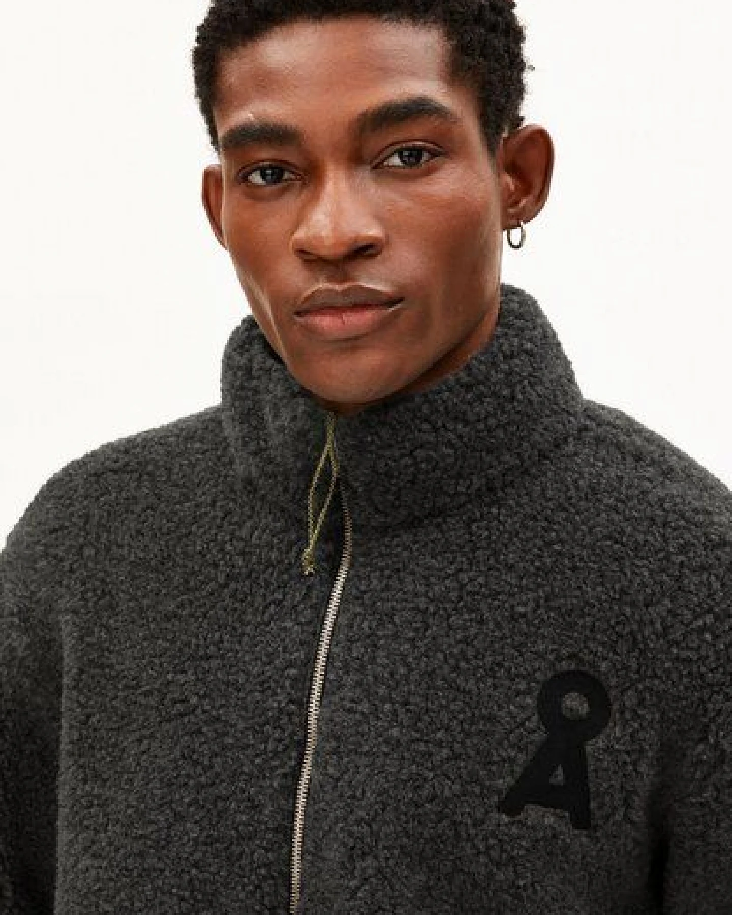 ARMEDANGELS WOOL BLEND FLEECE Herren Fleecejacke aus recyceltem Woll-Mix – Ansicht 3