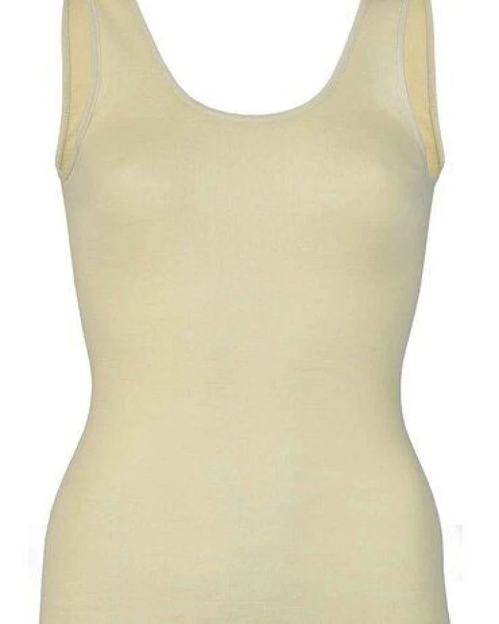 Engel Natur Damen Top Trägershirt Schurwolle Seide