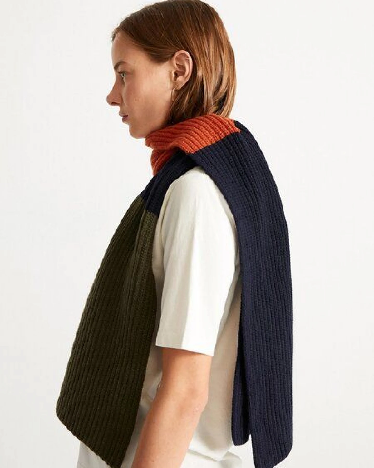 thinking mu Unisex Schal - Ghede - aus Wolle – Ansicht 2