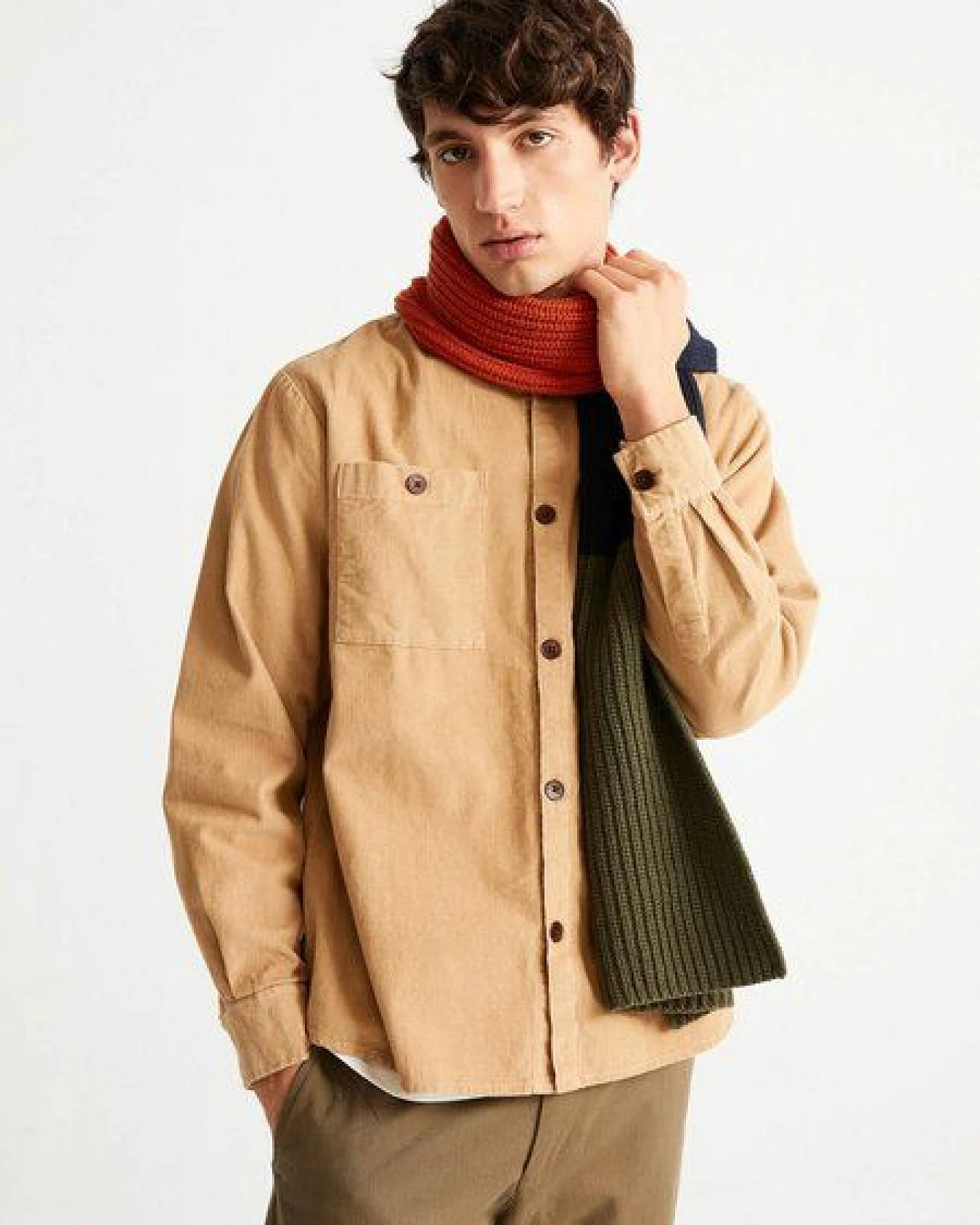 thinking mu Unisex Schal - Ghede - aus Wolle – Ansicht 3