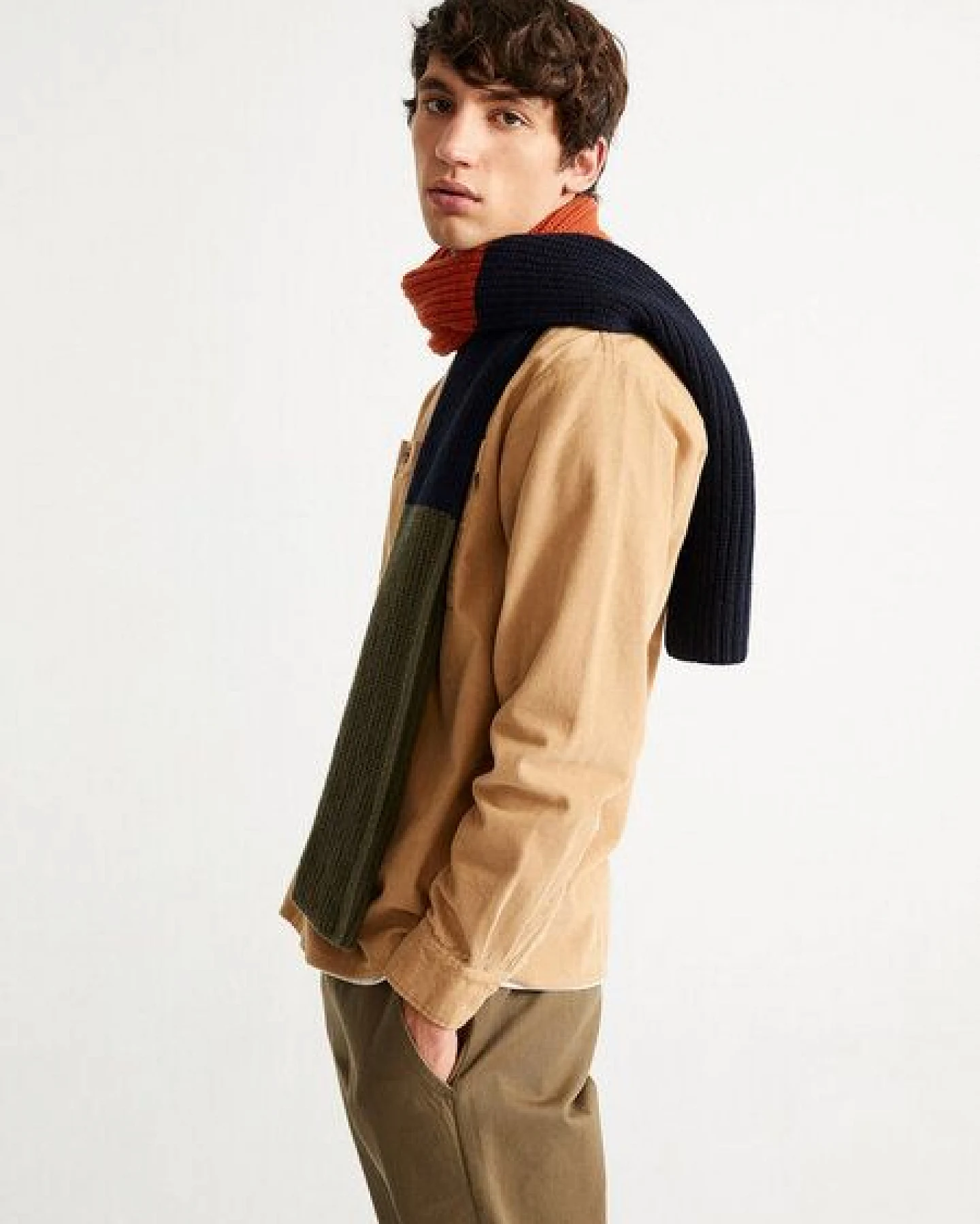 thinking mu Unisex Schal - Ghede - aus Wolle – Ansicht 4