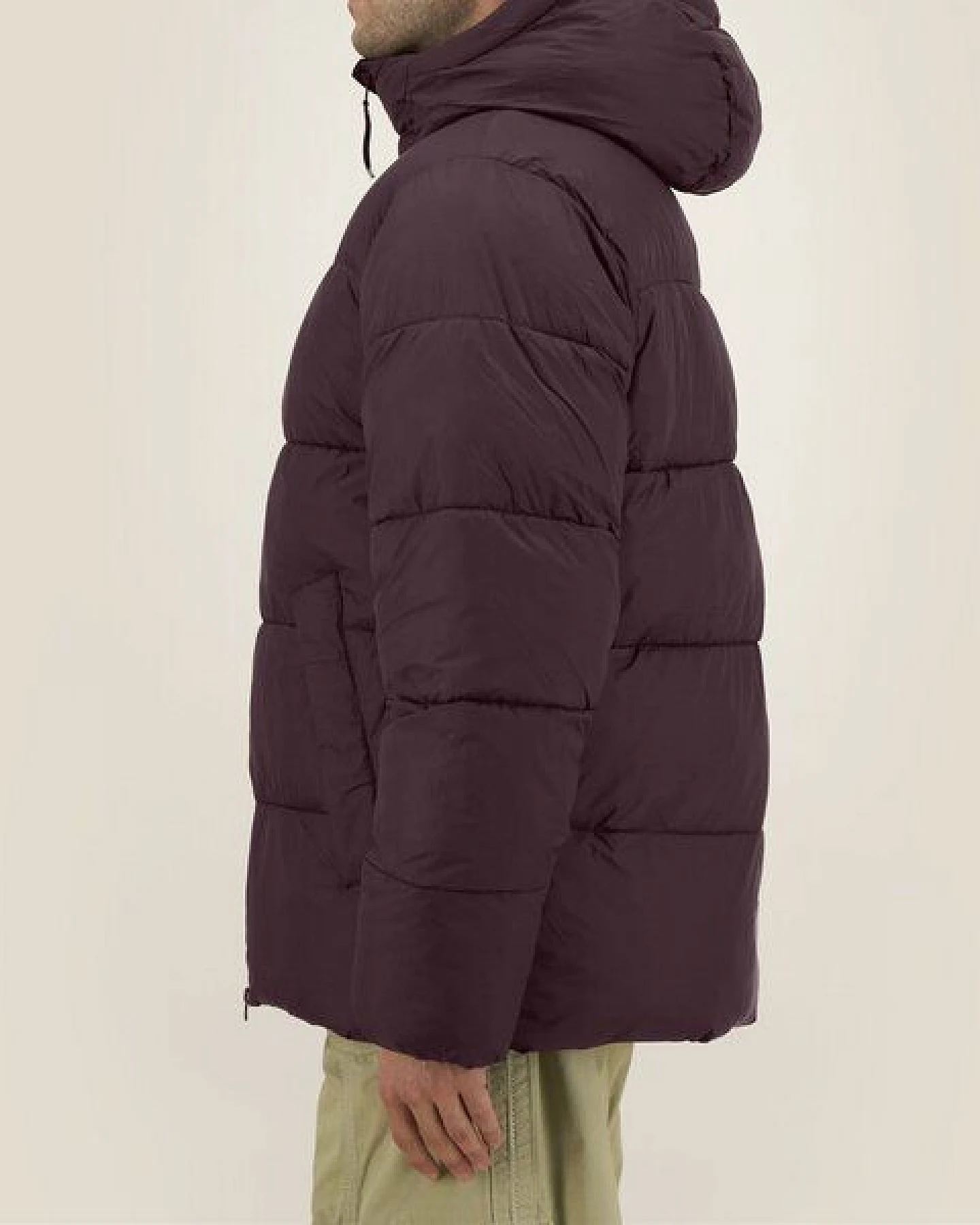 YTWOO Medium Fit Unisex Pufferjacke mit Kapuze – Ansicht 4