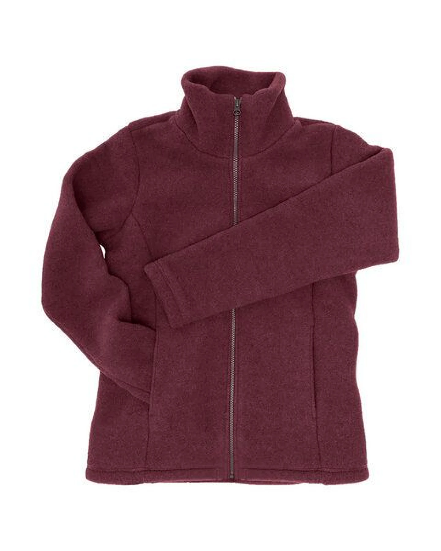 Engel Damen Fleece-Jacke mit Reißverschluss Schurwolle – Ansicht 2