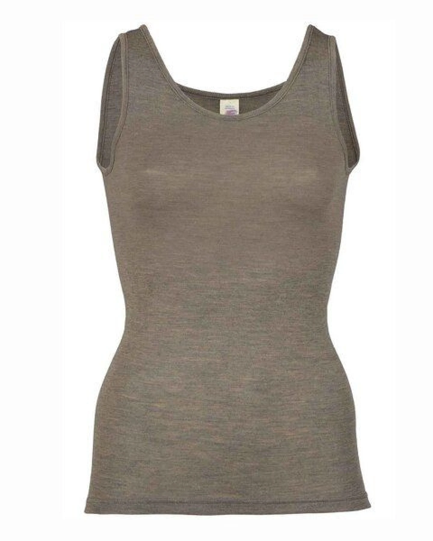 Engel Natur Damen Top Trägershirt Schurwolle Seide – Ansicht 4