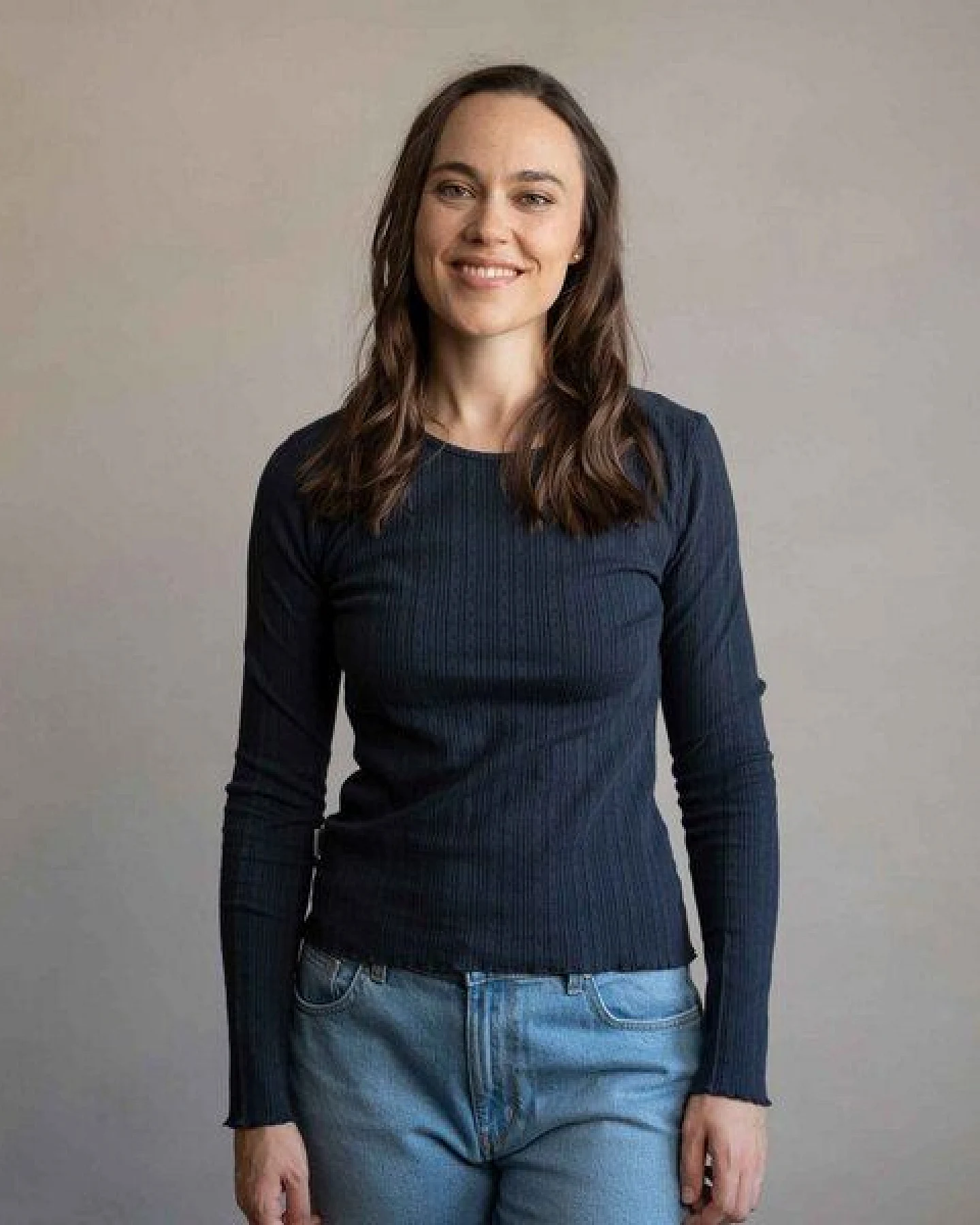Vresh Clothing Vrederica - Pointelle Longsleeve aus Biobaumwolle – Ansicht 4