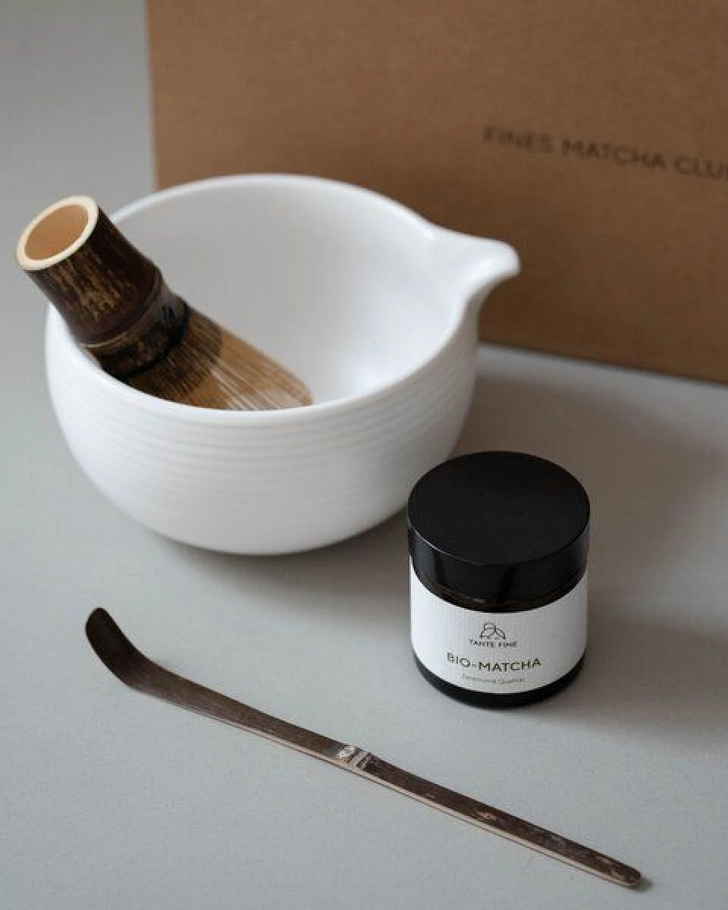 Tante Fine Fines MATCHA SET SNOW * Geschenkset für Matcha Fans * Teezeremonie * Starter Set Matcha – Ansicht 2