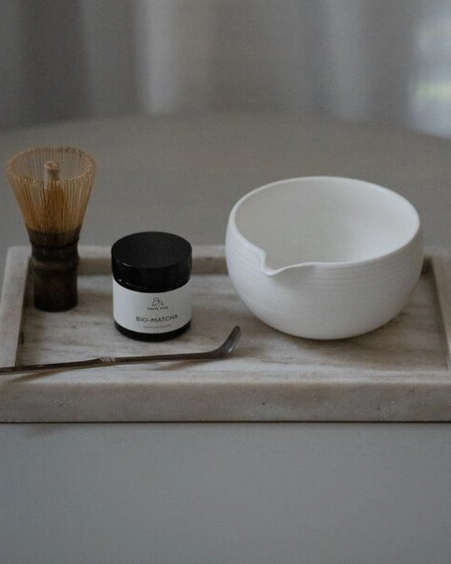 Tante Fine Fines MATCHA SET SNOW * Geschenkset für Matcha Fans * Teezeremonie * Starter Set Matcha – Ansicht 4