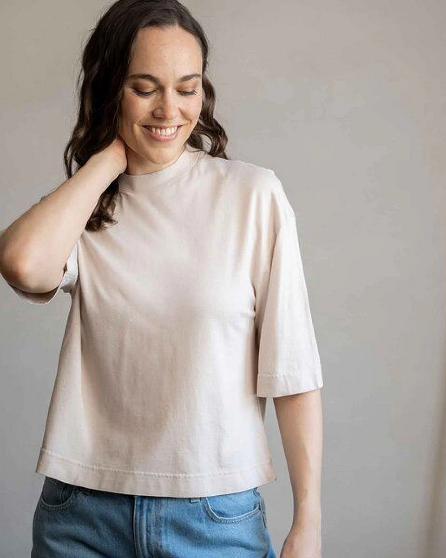 Vresh Clothing Vynnia - Oversized T-Shirt mit TENCEL(TM) Modal – Ansicht 4
