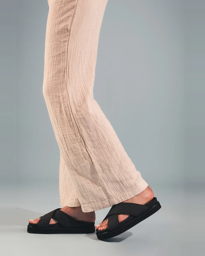 NAE Damen vegan Sandalen Davu Schwarz