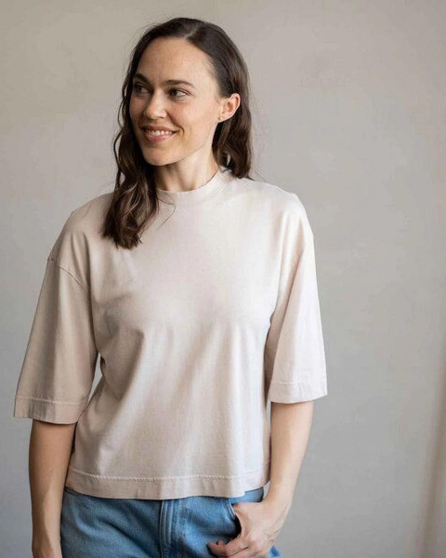Vresh Clothing Vynnia - Oversized T-Shirt mit TENCEL(TM) Modal – Ansicht 3