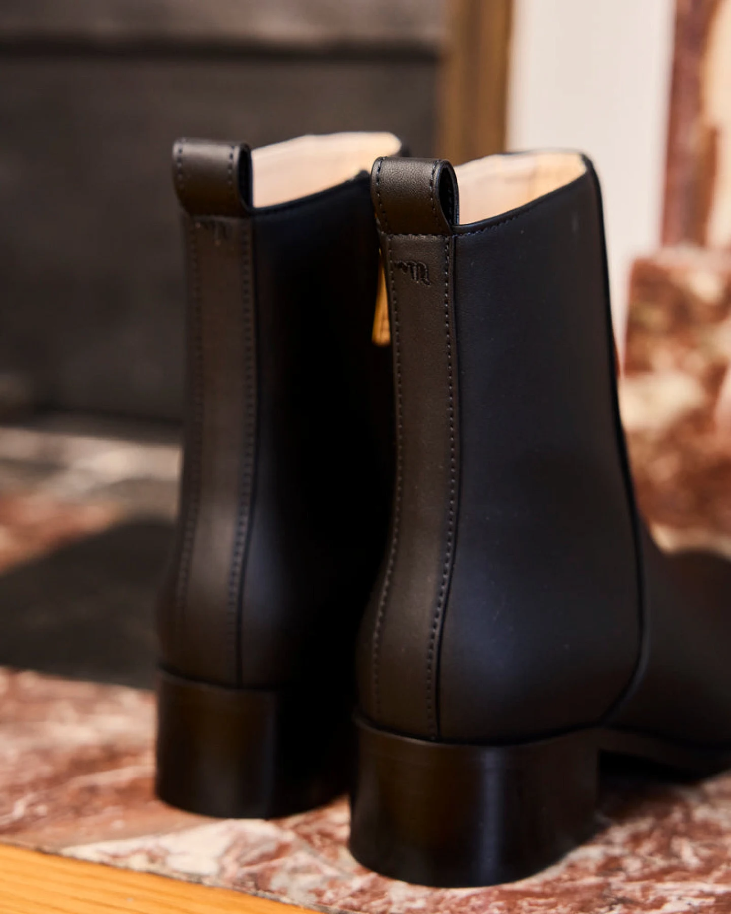 Minuit Sur Terre Damen vegan Stiefel Grâce In Schwarz – Ansicht 2