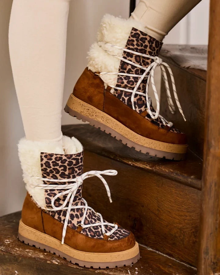 Minuit Sur Terre Damen vegan Stiefel Joy Léo