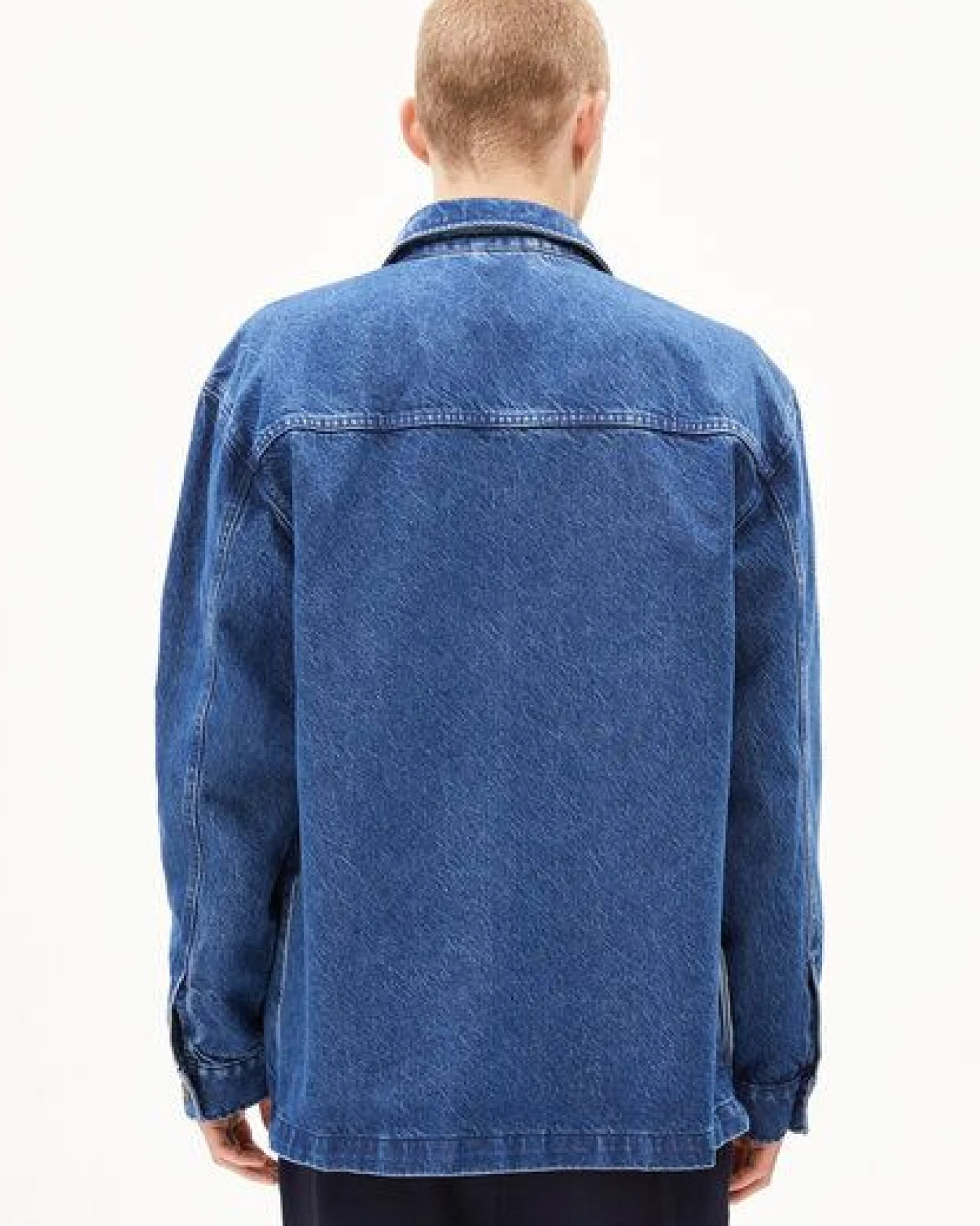 ARMEDANGELS YUNAAI Herren Overshirt aus Bio-Baumwoll Mix – Ansicht 2