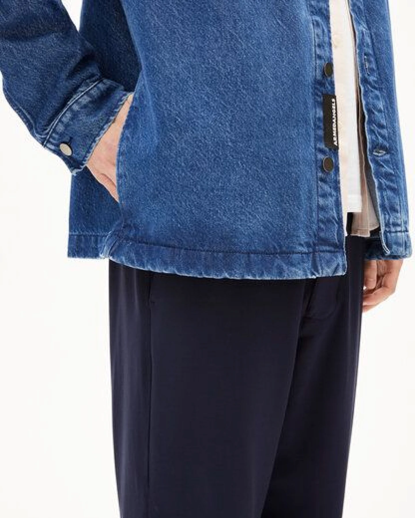 ARMEDANGELS YUNAAI Herren Overshirt aus Bio-Baumwoll Mix – Ansicht 3