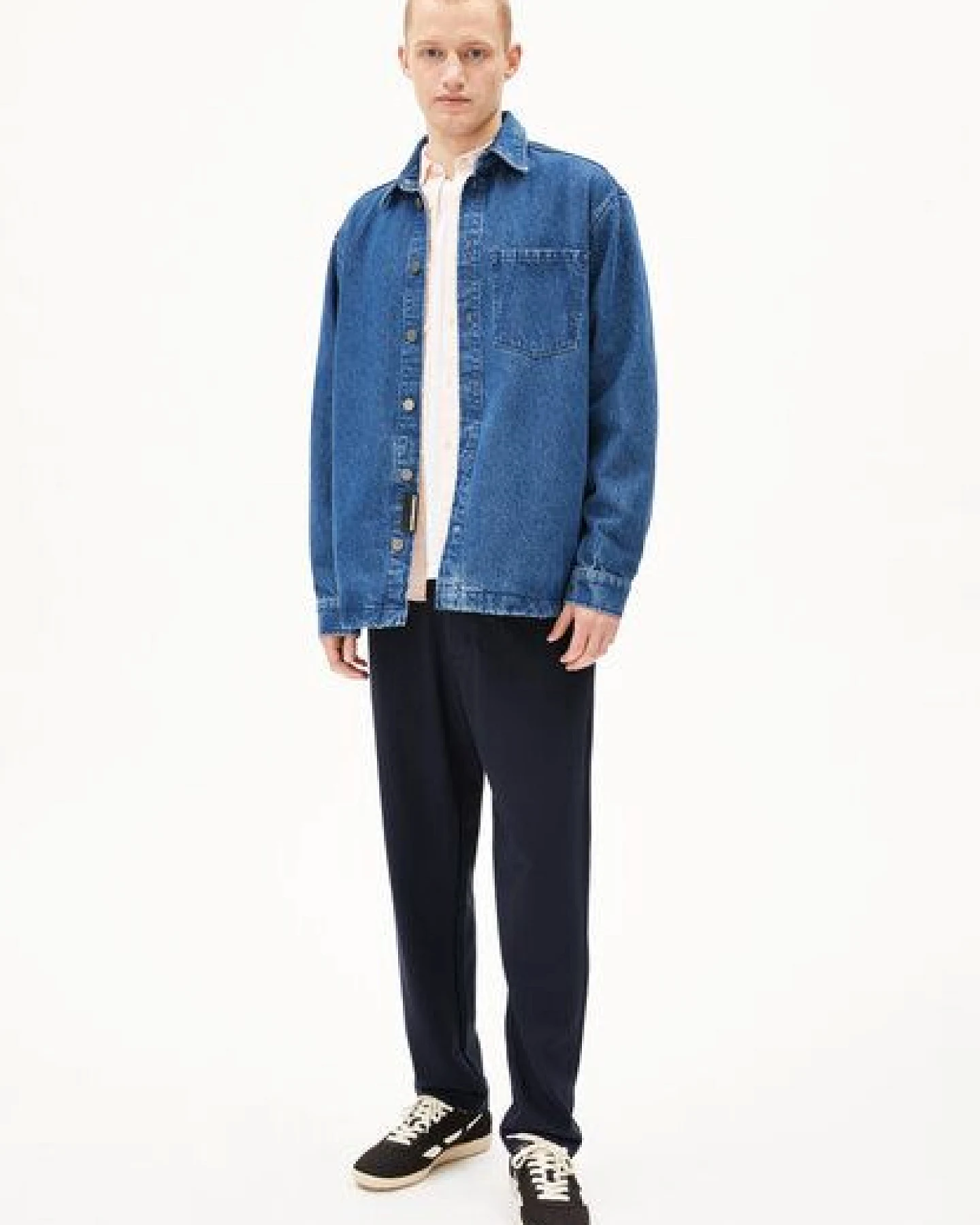 ARMEDANGELS YUNAAI Herren Overshirt aus Bio-Baumwoll Mix – Ansicht 4