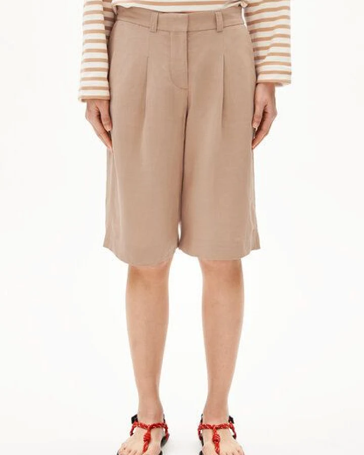 ARMEDANGELS NAMAAL LINO Damen Shorts aus Leinen-Mix