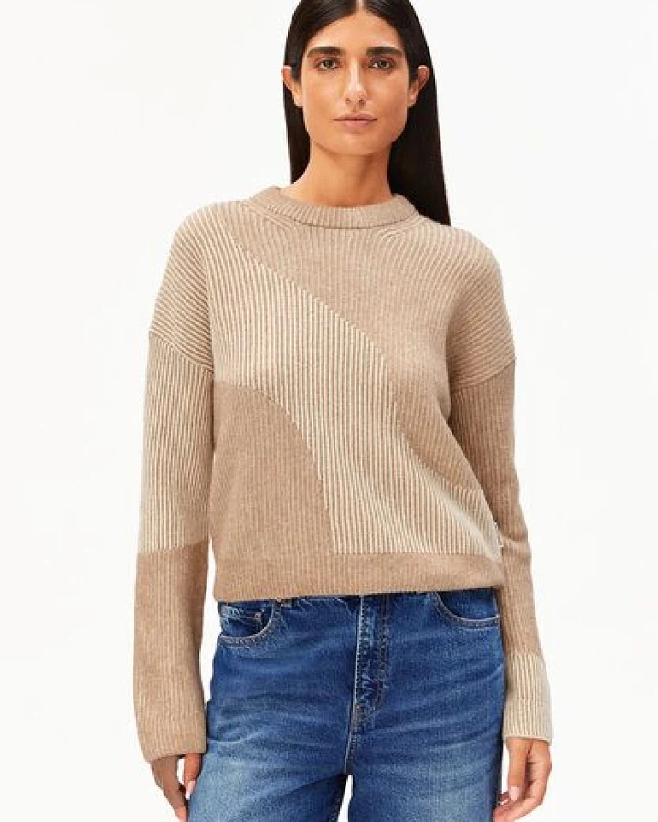 ARMEDANGELS MAYRAA VANISE Damen Pullover aus Bio-Woll Mix
