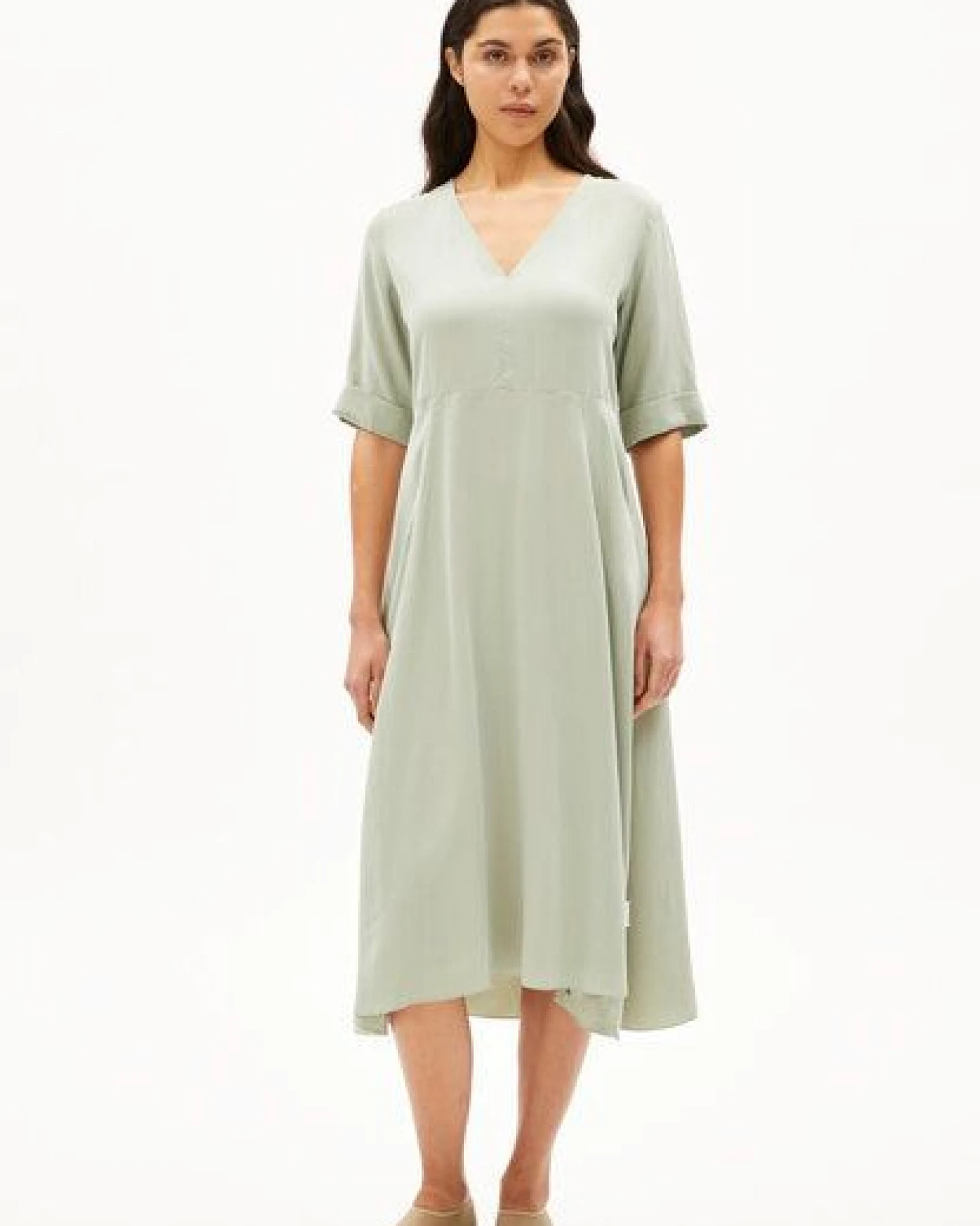 ARMEDANGELS VAALI Damen Webkleid aus TENCEL Lyocell – Ansicht 4