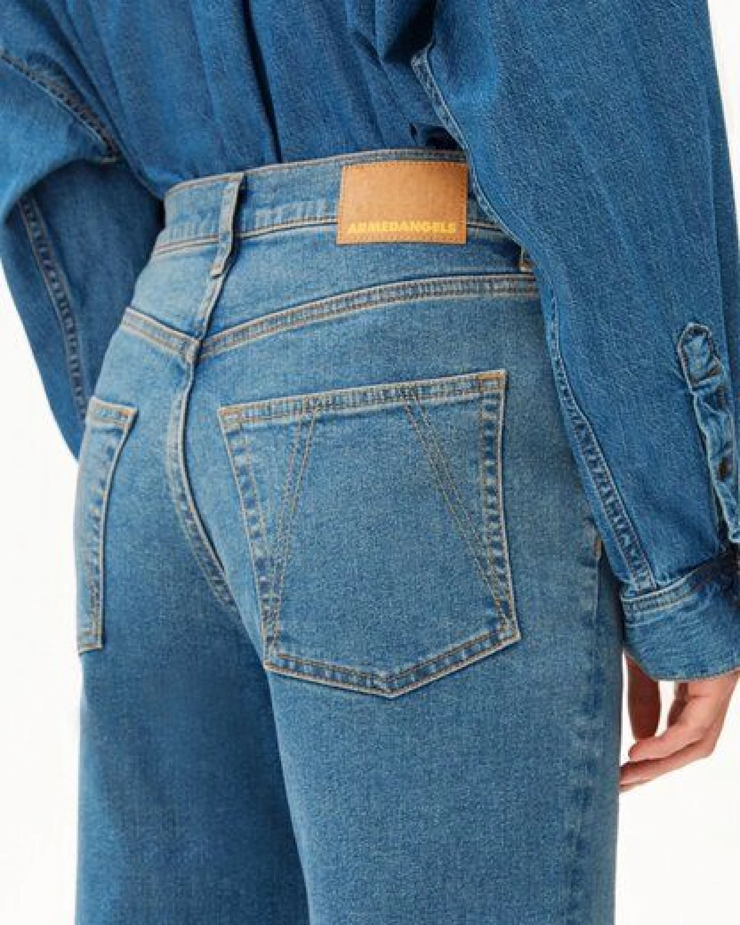 ARMEDANGELS MAIRAA Damen Jeans aus recyceltem Baumwoll-Mix – Ansicht 3
