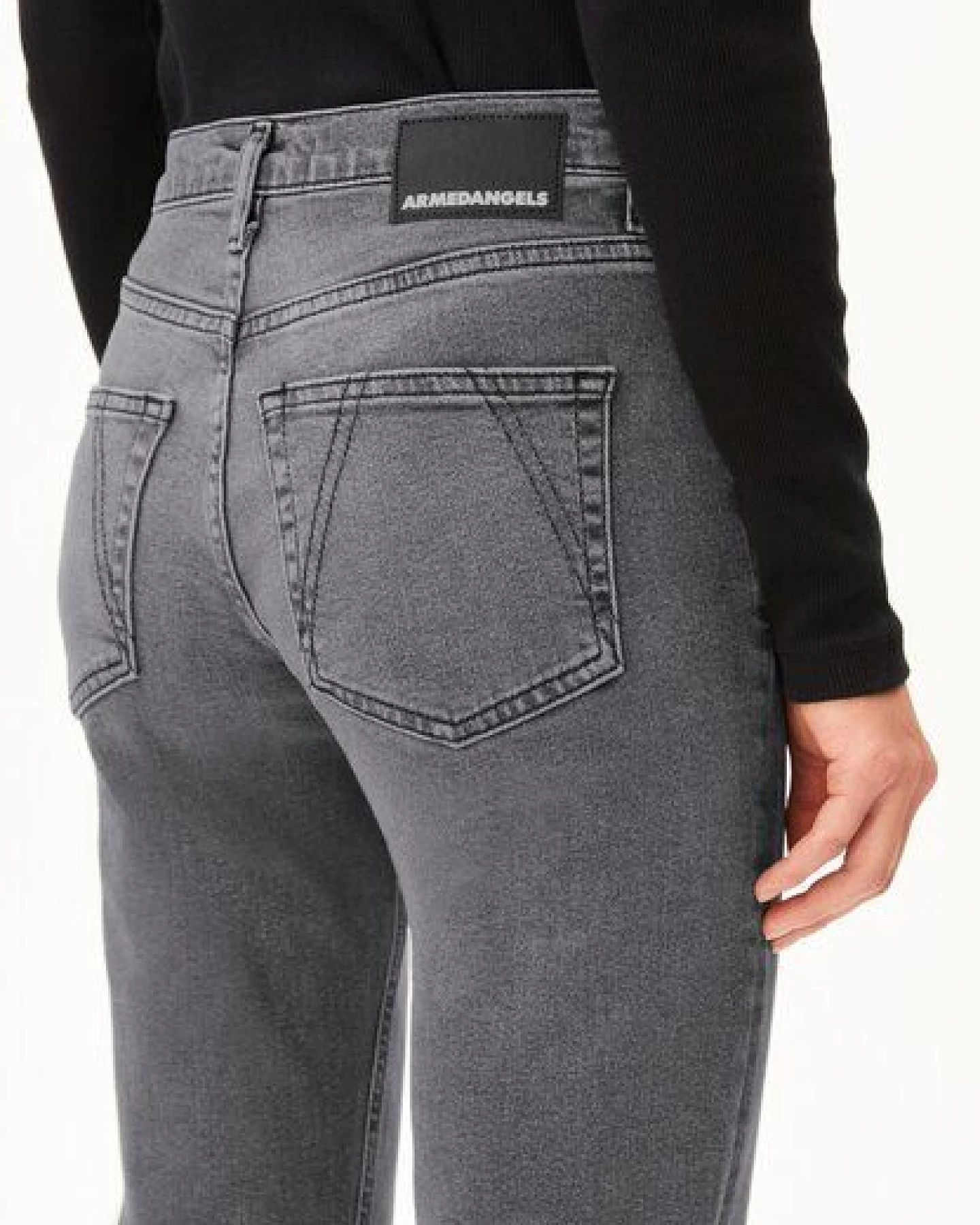 ARMEDANGELS CARENAA Damen Jeans aus recyceltem Baumwoll-Mix – Ansicht 3
