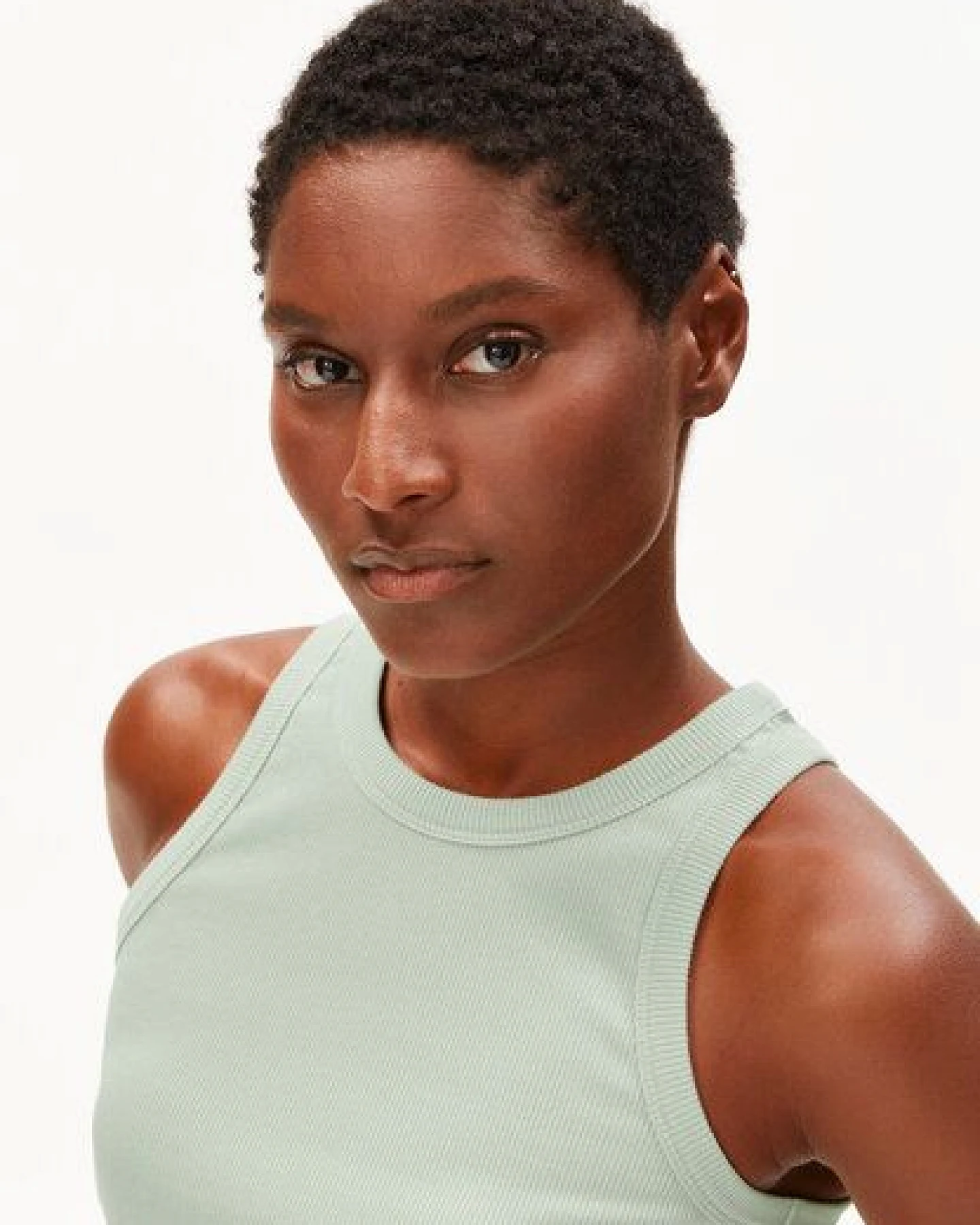 ARMEDANGELS KANITAA Damen Ripp-Top aus Bio-Baumwoll Mix – Ansicht 3