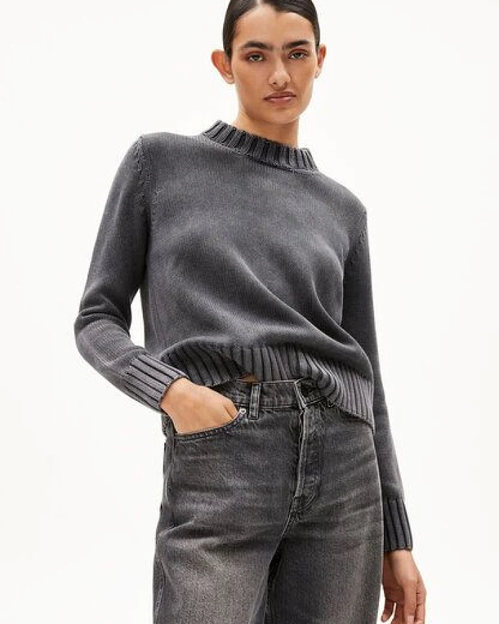 ARMEDANGELS AMALIAAS GMT DYE Damen Pullover aus Bio-Baumwolle
