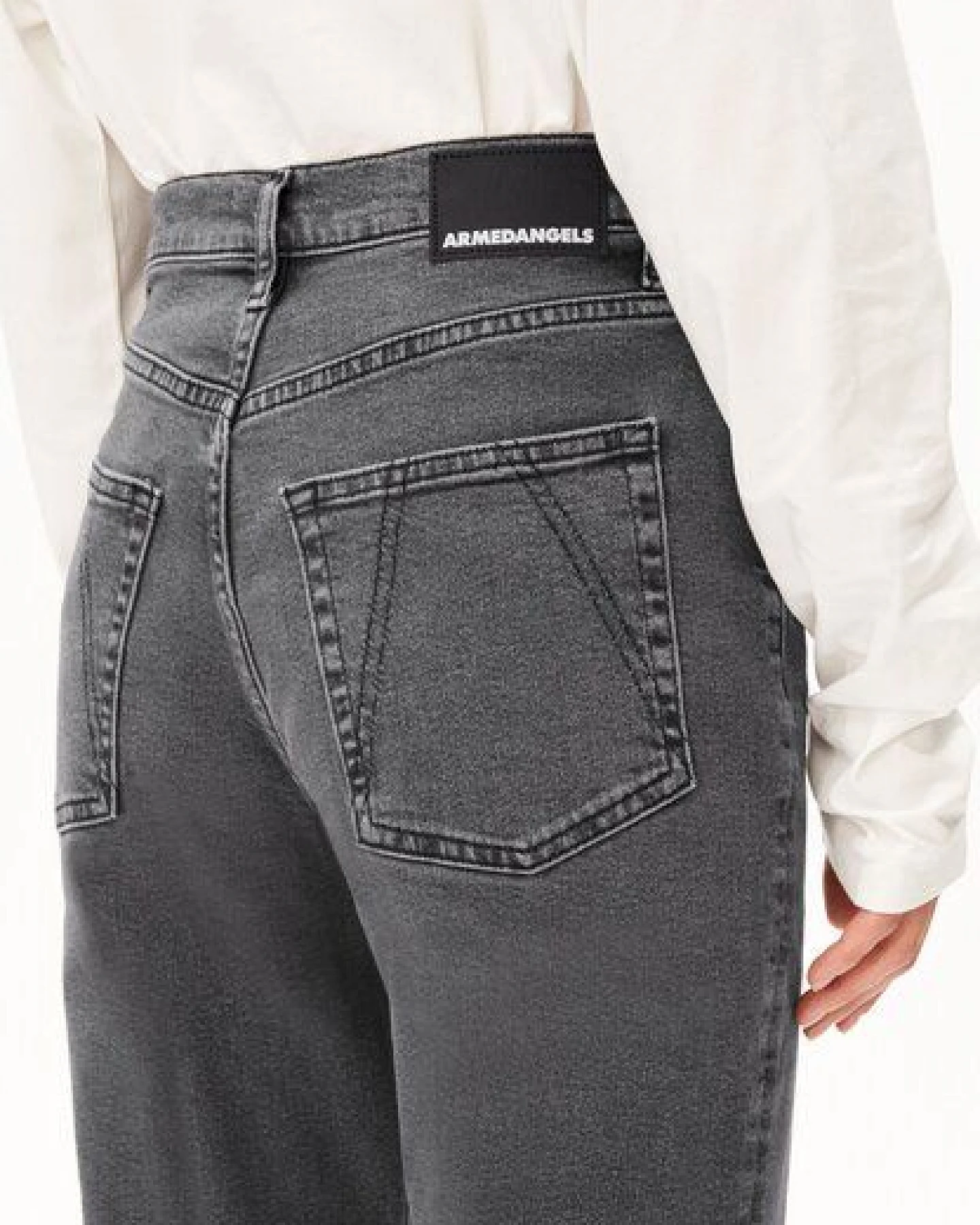 ARMEDANGELS MAIRAA Damen Jeans aus recyceltem Baumwoll-Mix – Ansicht 3