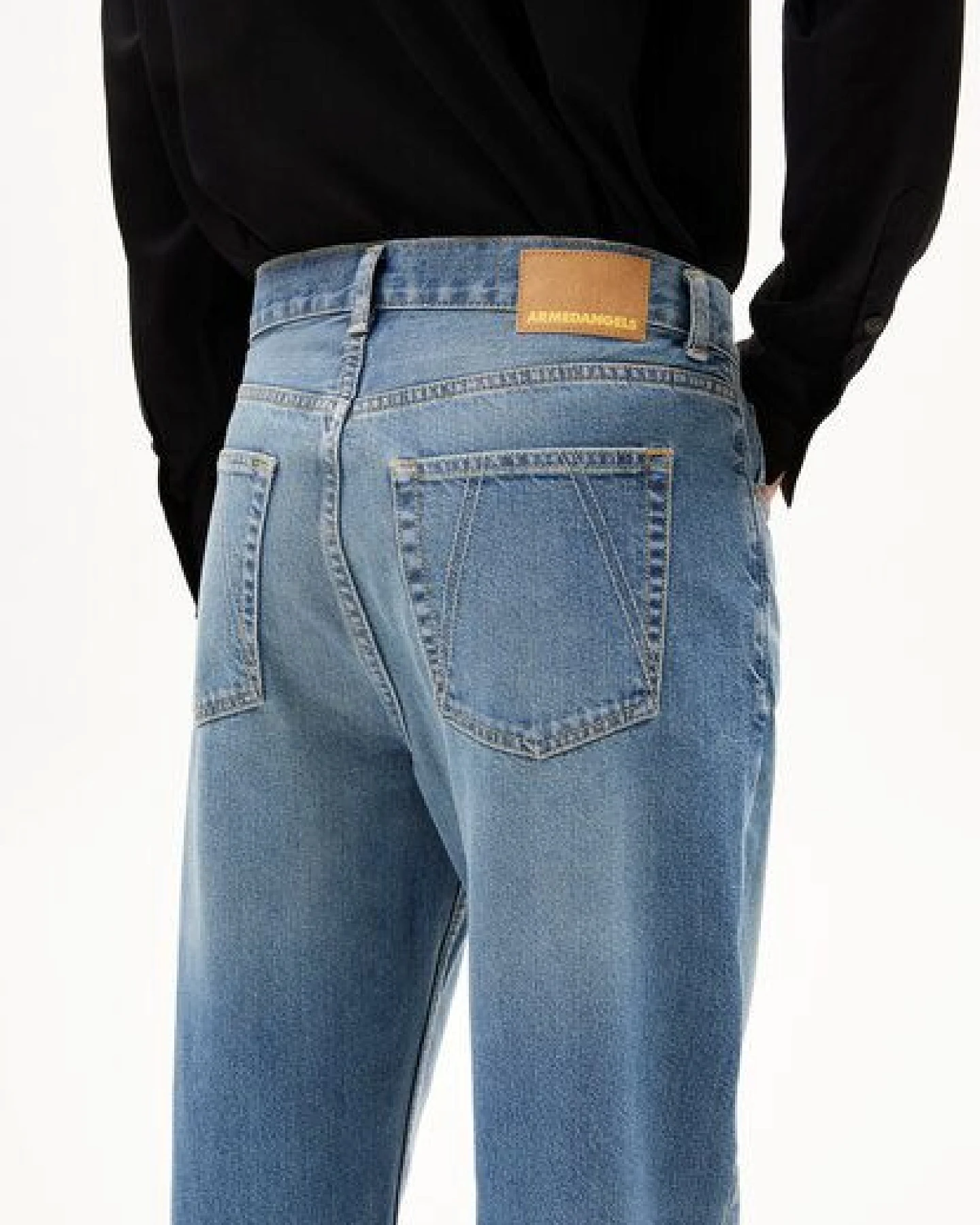 ARMEDANGELS HAAYI Damen Baggy Jeans recycelte Baumwolle – Ansicht 3