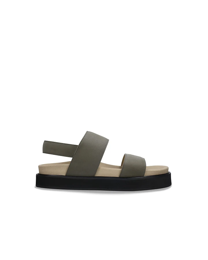 NAE Damen vegan Sandalen Lau Grün