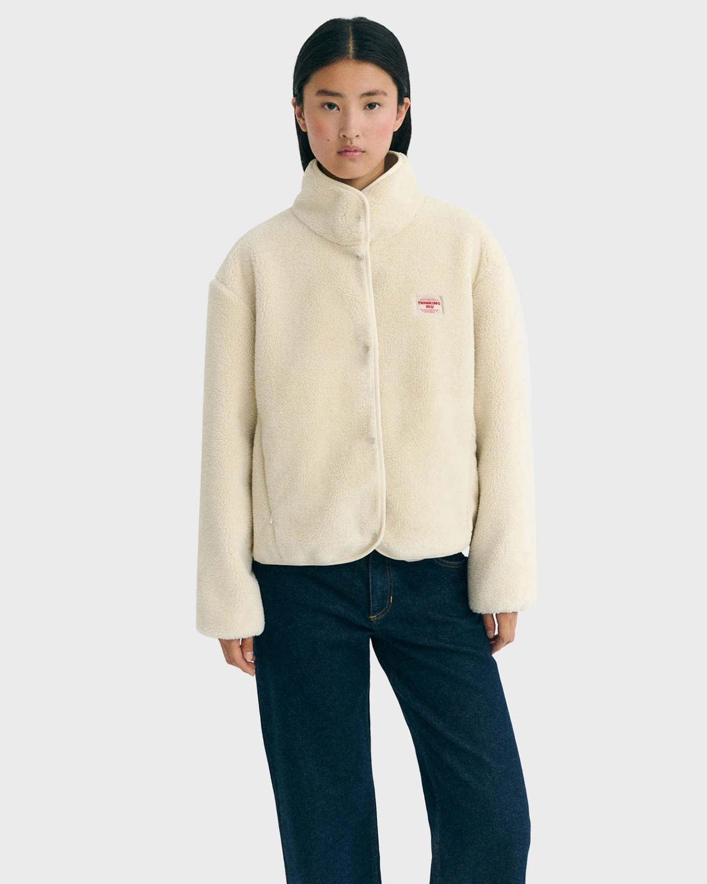 Thinking MU Fleecejacke Kourtney – Ansicht 2