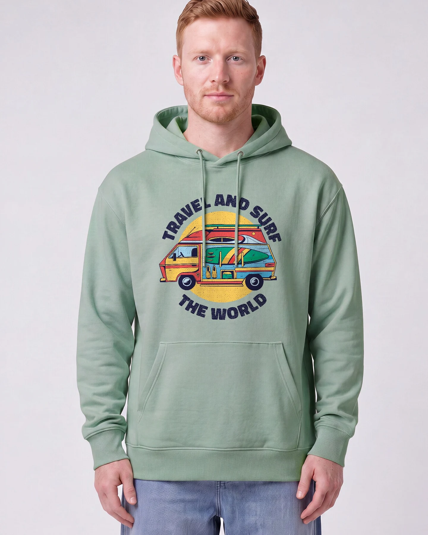 Watapparel Sweatshirt Travel and surf – Ansicht 2