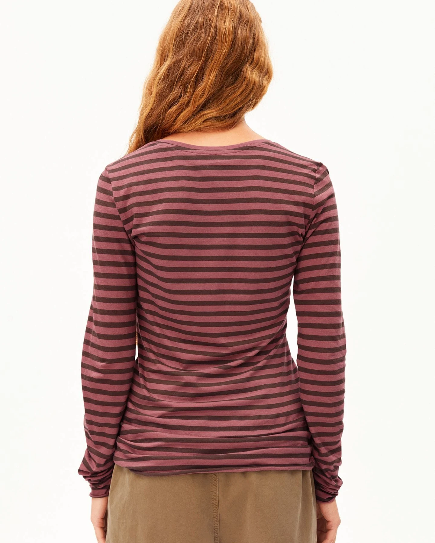 ARMEDANGELS Longsleeve EINIAARA STRIPES – Ansicht 3