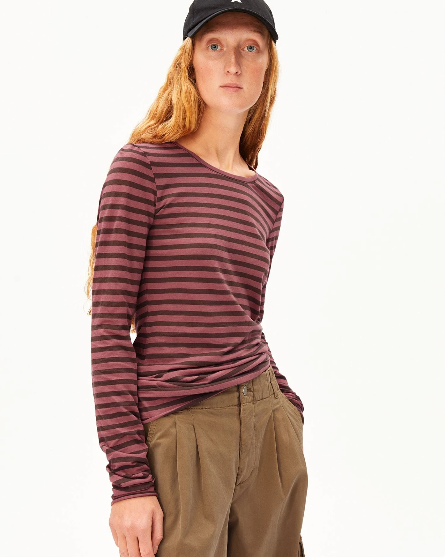 ARMEDANGELS Longsleeve EINIAARA STRIPES – Ansicht 2