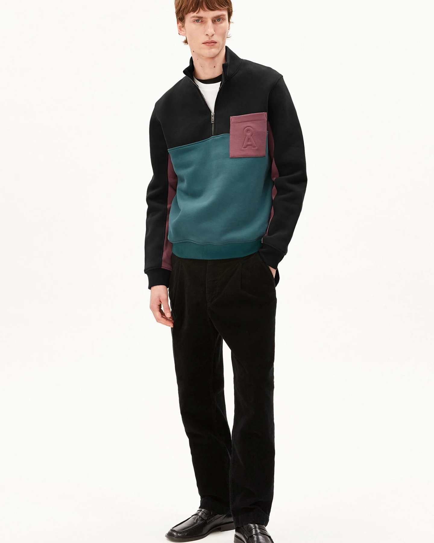 ARMEDANGELS Sweatshirt WAARLO COLORBLOCK – Ansicht 5