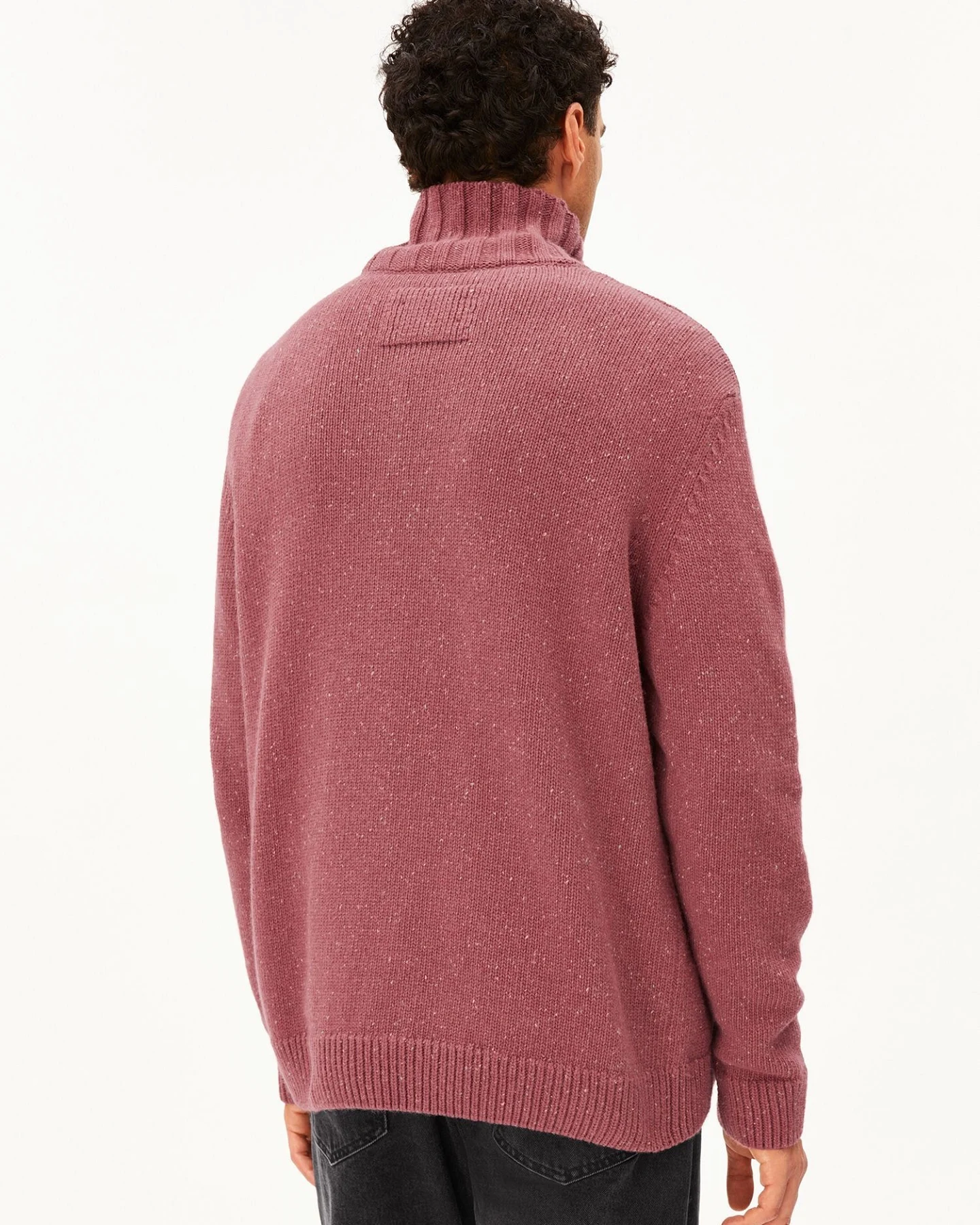 ARMEDANGELS Strickpullover TWEED ROLLNECK – Ansicht 3