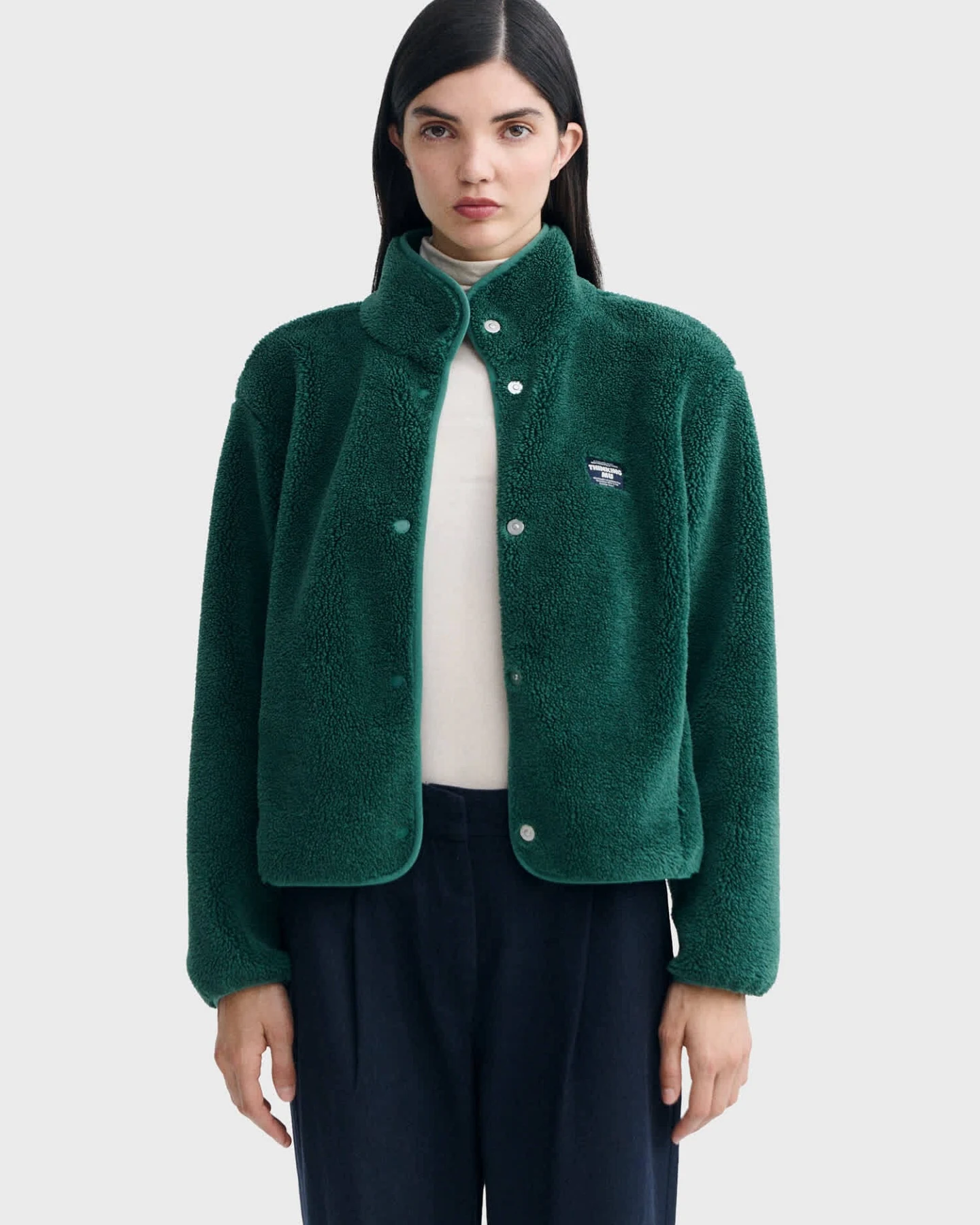 Thinking MU Fleecejacke KOURTNEY – Ansicht 2
