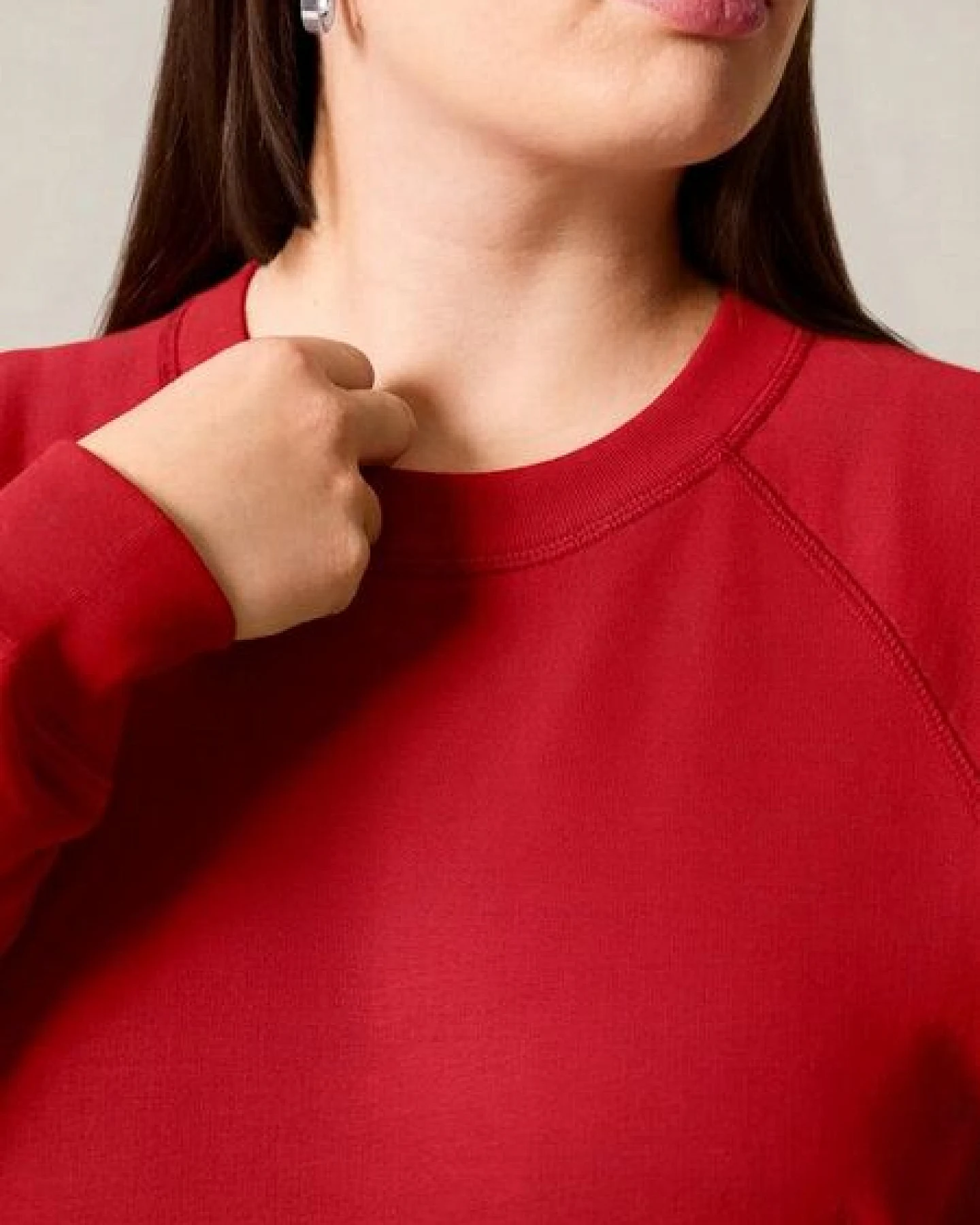 Kultgut Raglanärmel- Goodness Sweatpullover/ Softly – Ansicht 3