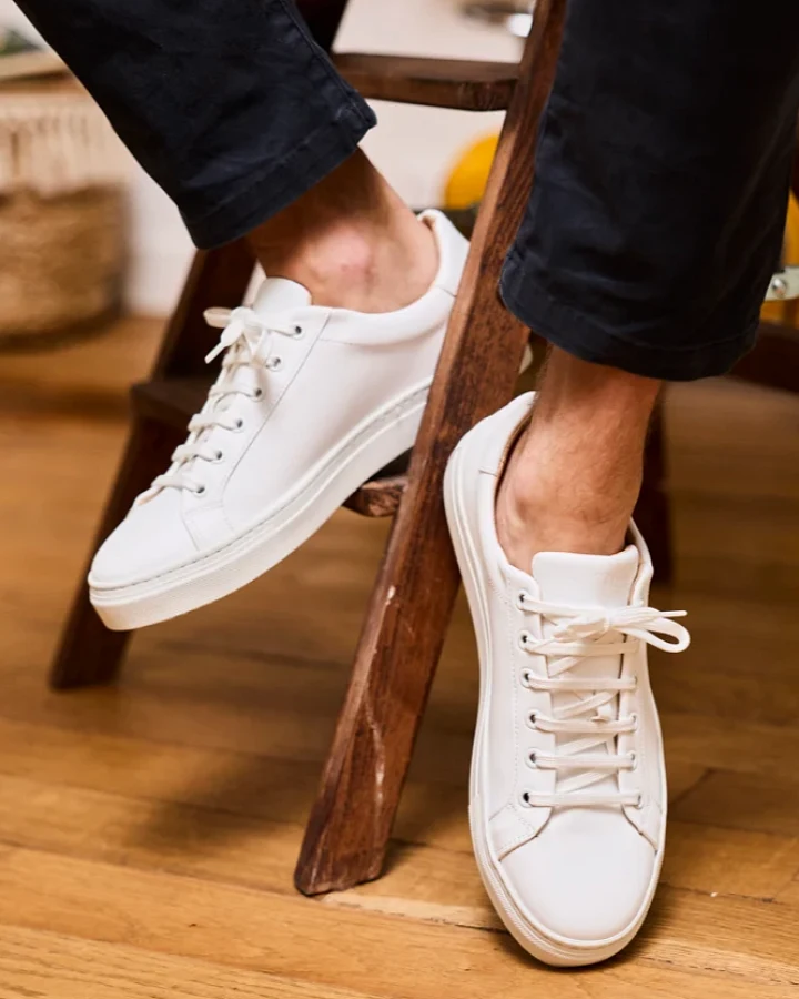 Minuit Sur Terre Herren vegan Sneaker Tennessee Weiß